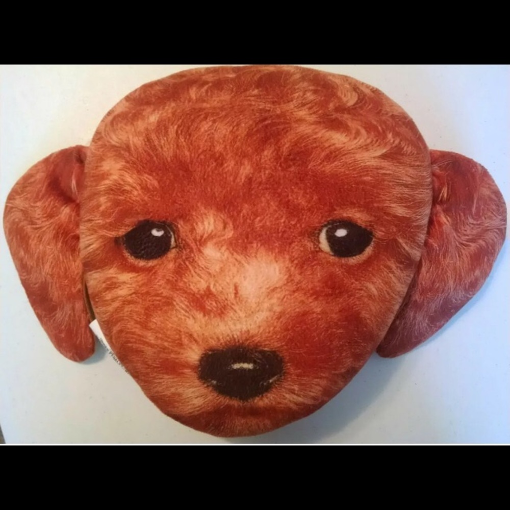 Golden Doodle 🐕 Dog Plush Throw Pillow NWT